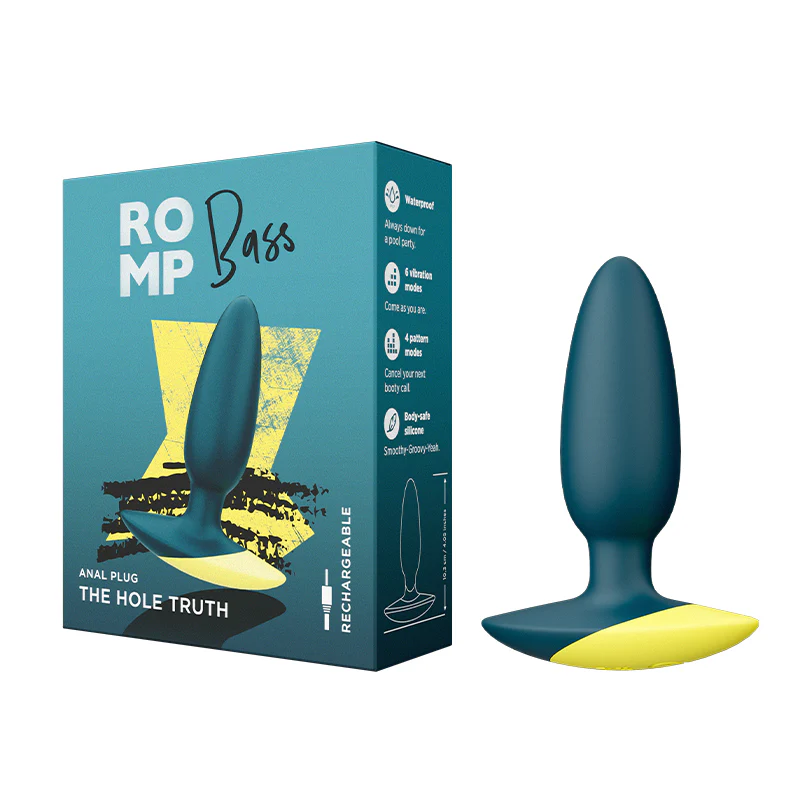 A Vibrating Butt Plug - The ROMP Bass - Image 8